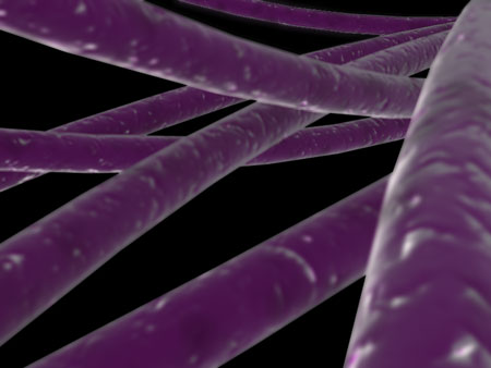3d render of example medical microscopic image